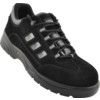 Unisex Safety Trainers, Size 6, Black, Leather Upper, Composite Toe Cap, S1P, EN ISO 20345:2011 thumbnail-0