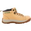 Mens Safety Boots Size 8, Tan, Leather, Steel Toe Cap thumbnail-1