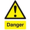 Rigid PVC Danger Sign - 300 x 400mm thumbnail-0