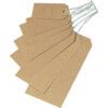 Strung Tags Size 5 - 120x60 mm - Buff (Box of 1000) thumbnail-0