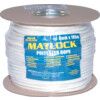 No.4 6mm 8PLT POLYESTER WHITE SASH CORD 100M REEL  thumbnail-0