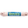 No.8 6mm S.B. COTTON RED SPOT SASH CORD 10M HANK thumbnail-0