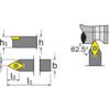 SDNCN 1212F07, Toolholder, External,  Screw-On thumbnail-2