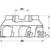 Indexable Face Mill, XP-45C, 63mm thumbnail-1