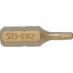 TiN Coated Screwdriver Bits: 1/4" Hex Bits - Hex thumbnail-1