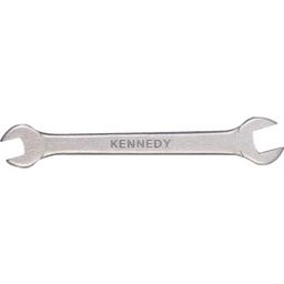 Metric Open Ended Spanners, Double End, Chrome Vanadium Steel thumbnail-0