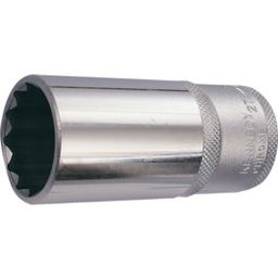 Bi-Hexagon Deep Sockets, Metric, 1/2" thumbnail-1