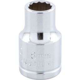 3/8in. Square Drive Bi-Hexagon Standard Length Sockets, Metric thumbnail-0