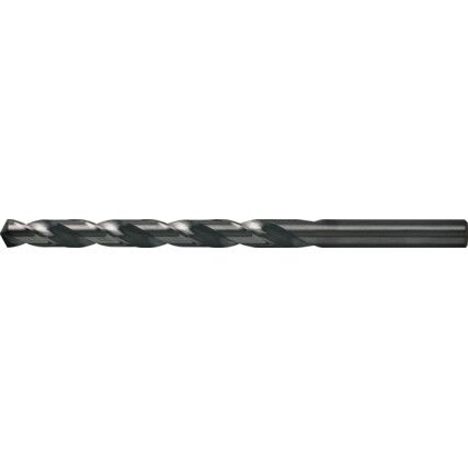 Jobber Drill, 21/32in., Normal Helix, High Speed Steel, Black Oxide