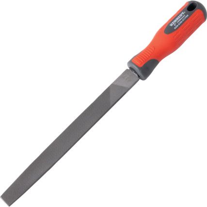 200mm (8") Flat Smooth Engineers File With Handle