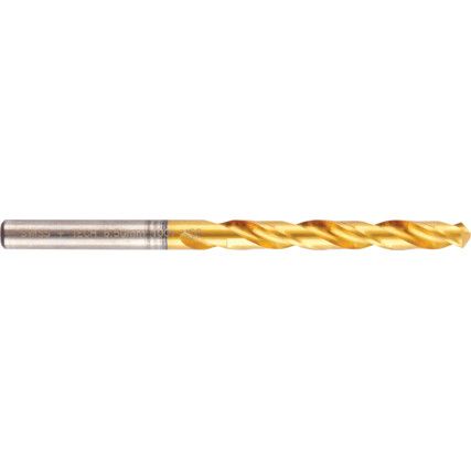 Jobber Drill, 6.5mm, Normal Helix, High Speed Steel, TiN