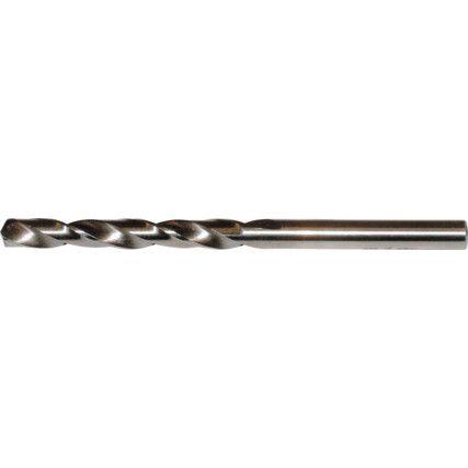 Jobber Drill, 4mm, High Helix, Cobalt High Speed Steel, Bright