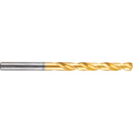 Jobber Drill, 6.5mm, Normal Helix, Cobalt High Speed Steel, TiN