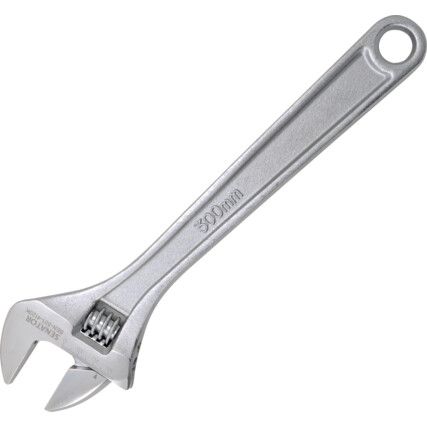 Adjustable Spanner, Drop Forged Chrome Vanadium Steel, 30in./778mm Length