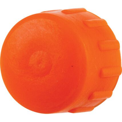 19mm Nylon Hammer Face, Medium Hard, Orange