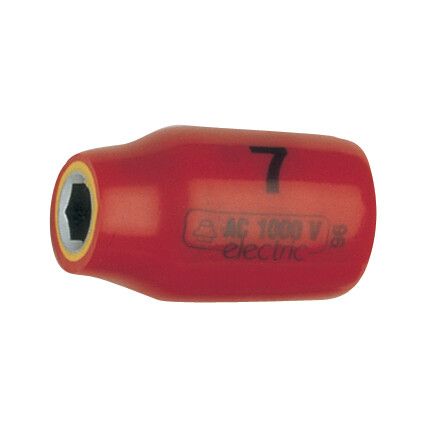 10MM INSULATED HEXAGON SOCKET 3/8" DOUBLE TRIANGLE 1000 V