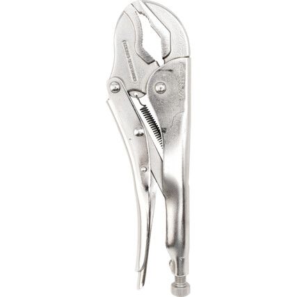 Self Grip Pliers, Curved, Steel, 240mm