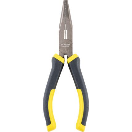 Needle Nose Pliers, Smooth, Steel, 170mm