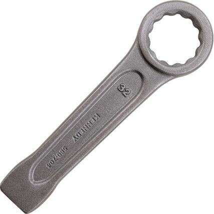 Single End, Ring Slogging Spanner, 70mm, Metric