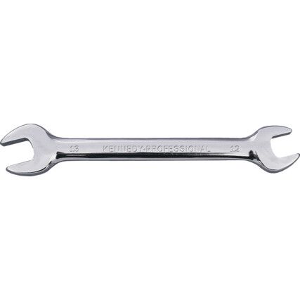 Double End, Open Ended Spanner, 24 x 27mm, Metric