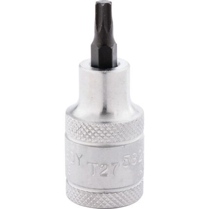 1/2in. Drive,  Torx Socket, T27,  Torx