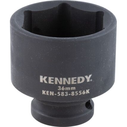 36mm Iimpact Socket 1/2" Square Drive