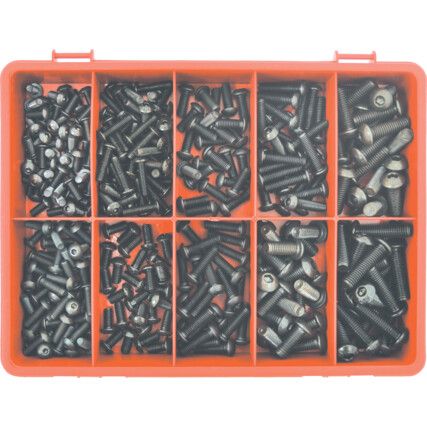 SOCKET BUTTON HEAD SCREWS METRIC KIT