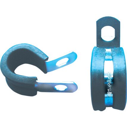 P-CLIP / P-CLAMP RUBBER LINED GRADE A4-316 ST/STEEL 5mm