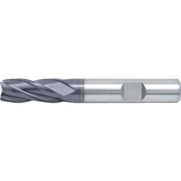 Weldon Shank HSS-E PM TiALN Coated 45° High Helix Milling Cutters: Series 90 - Regular thumbnail-0