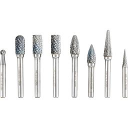 Double Cut Carbide Burr Sets, 8 Pieces thumbnail-0