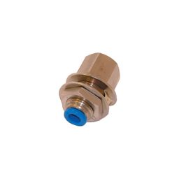 Push-Fit Pneumatic Fittings - Bulkhead to Female Parallel thumbnail-0