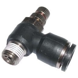 Push-Fit Pneumatic Fittings - Out-flow Restrictor to Male Taper thumbnail-0