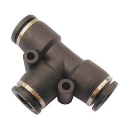 Push-Fit Pneumatic Fittings Equal Tees thumbnail-0