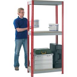 Heavy Duty Quickrack Shelving - Red thumbnail-1