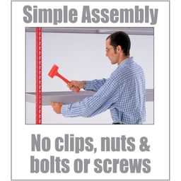 Standard Duty Shelving - Blue thumbnail-1