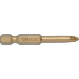 1/4in. Hex Drive PZ TiN Coated Screwdriver Bits thumbnail-1