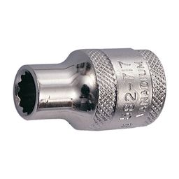 1/2" Bi-Hexagon Sockets, Metric thumbnail-1