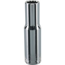 3/8in. Square Drive Bi-Hexagon Deep Sockets, Metric thumbnail-3