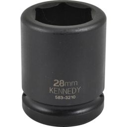 Chrome Molybdenum Impact Sockets: 3/4" Drive Metric, Standard Length, 6-Point thumbnail-1