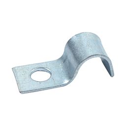 Hose Clip, Steel - BZP (Bright Zinc Plated) - Half Saddle Light Duty - DIN 72571 thumbnail-0