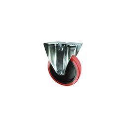 Medium Duty Pressed Steel Castors, Polyurethane Tyre, Nylon Wheel thumbnail-0