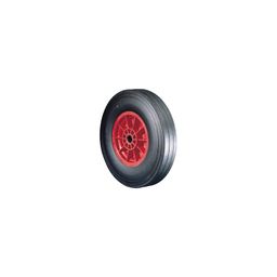 Wide Cushion Rubber Tyred Wheels with Polypropylene Centre thumbnail-0