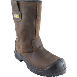 Water Resistant Safety Rigger Boots, Brown thumbnail-0