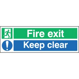 Fire Exit/Keep Clear Signs thumbnail-0