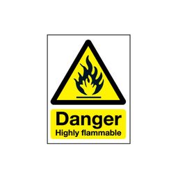 Highly Flammable Danger Signs thumbnail-0