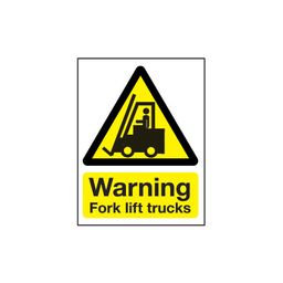 Fork Lift & Moving Vehicles Warning Signs thumbnail-3