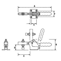 Horizontal Industrial Clamps thumbnail-1